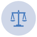 An icon of equal scales